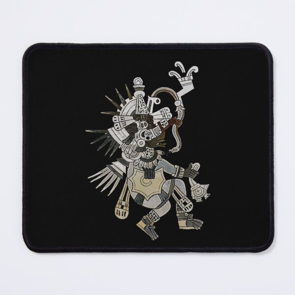 Item preview, Quetzalcoatl god of wind and knowledge in sepia designed and sold by MagentaCalavera.