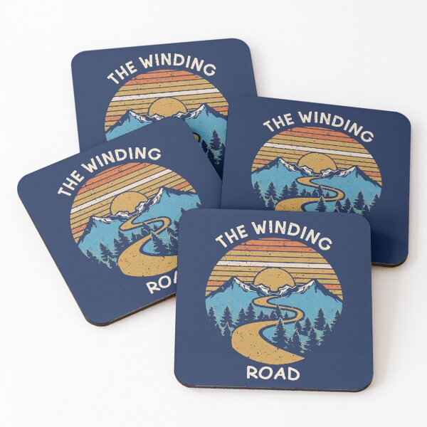 Item preview, The Winding Road to Sunrise - Road to the Mountains  designed and sold by Loving Nature Gifts.