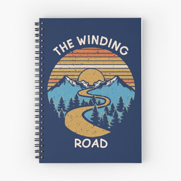 Item preview, The Winding Road to Sunrise - Road to the Mountains  designed and sold by Loving Nature Gifts.