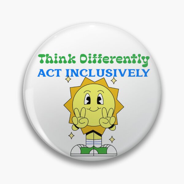 Item preview, Think Differently, Act Inclusively  designed and sold by TripleOakDesign.