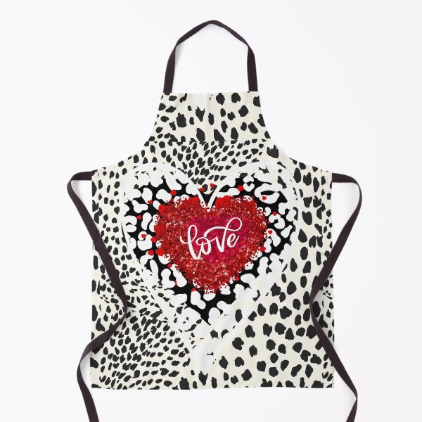 Item preview, Valentine Day A-line Dress leopard design by Belle Treasure Chest designed and sold by Luetta Stuger- Fleming.