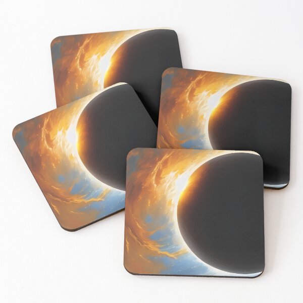 Item preview, Eclipse in Rhythmic Art: Digital Notes that Dance with the Celestial designed and sold by Artedig.