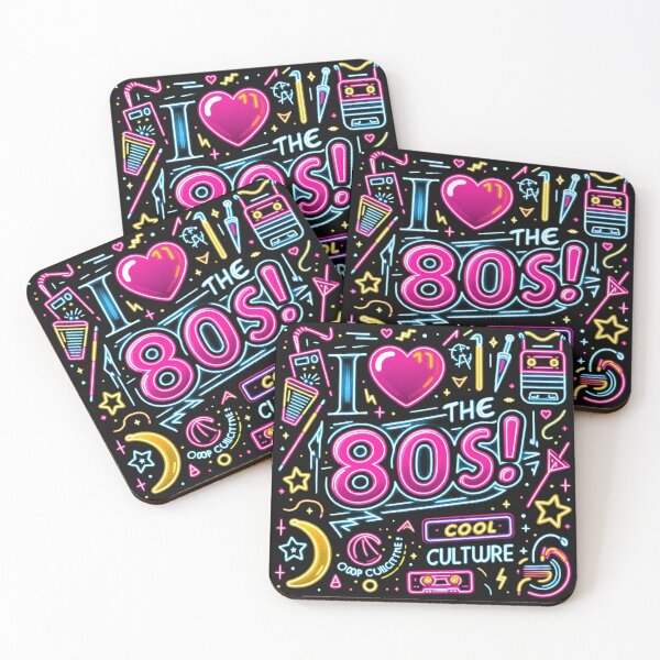 Item preview, I love the 80s! Cool Neon Pop Culture designed and sold by Tamer ⭐⭐⭐⭐⭐.