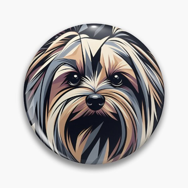 Item preview, Artistic Terrier Canvas designed and sold by PawspectCreate.