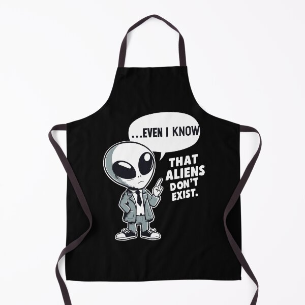 Item preview, Skeptical Alien: A Humorous Sci-Fi Design designed and sold by Designowner.