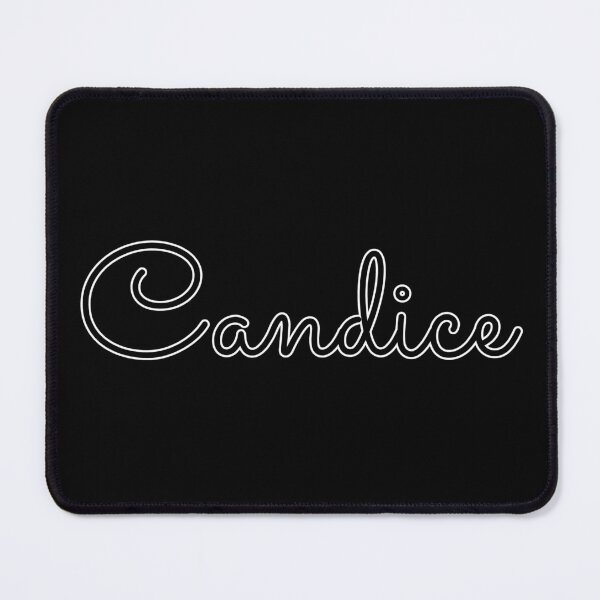 Item preview, Writing Candice Name Label (Black) designed and sold by NormadWorld.