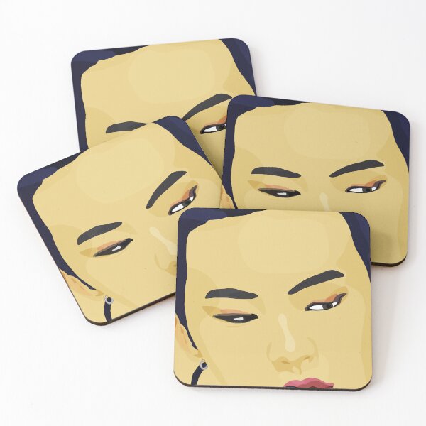 Item preview, Pop art Hoshi in yellow, stage presence designed and sold by PhineasSpoon.