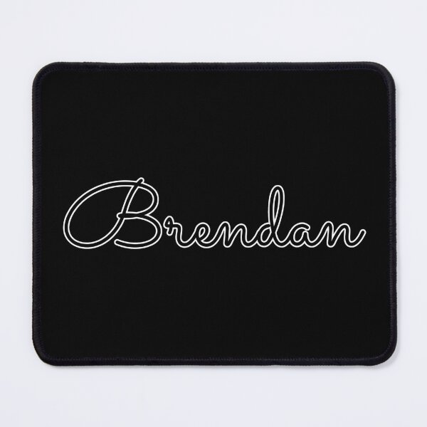 Item preview, Writing Brendan Name Label (Black) designed and sold by NormadWorld.