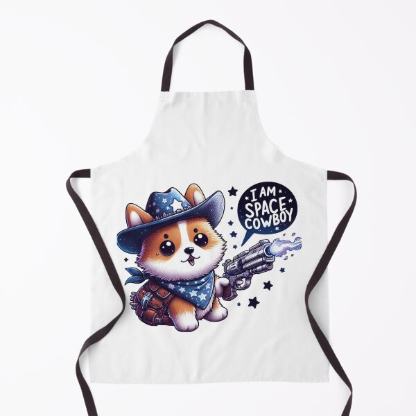 Item preview, Space Cowboy Corgi designed and sold by LemuellTrends.