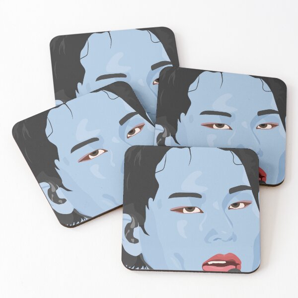 Item preview, Pop art Joohoney in blue, stage presence designed and sold by PhineasSpoon.