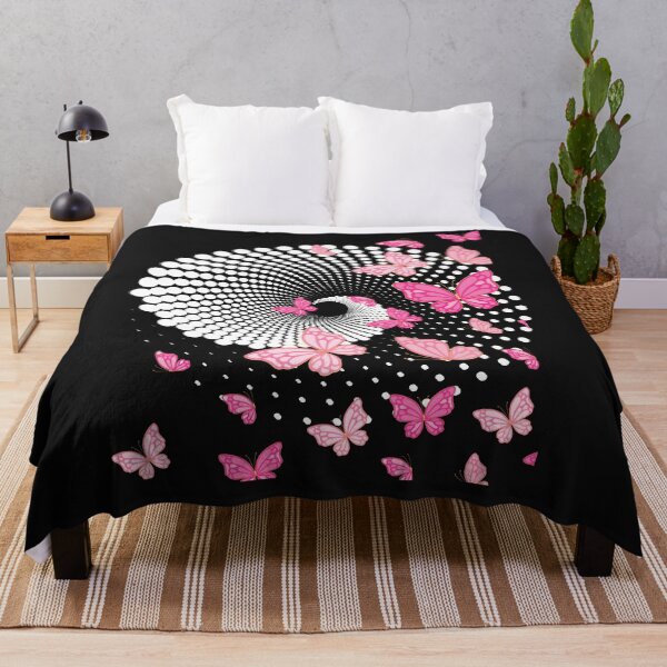 Item preview, Butterfly Symmetry: Geometric Pink Pattern designed and sold by LLdreams.