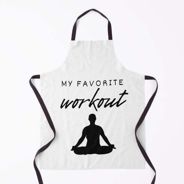Item preview, My Favorite Workout - Yoga Sitting Man designed and sold by Ghoof-Wear.
