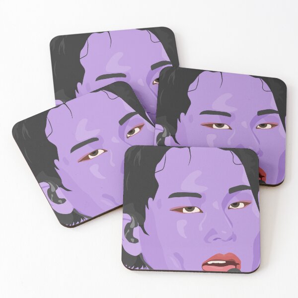 Item preview, Pop art Joohoney in lilac, stage presence designed and sold by PhineasSpoon.