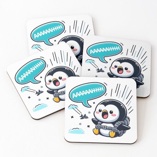 Item preview, Falling Penguin designed and sold by LemuellTrends.