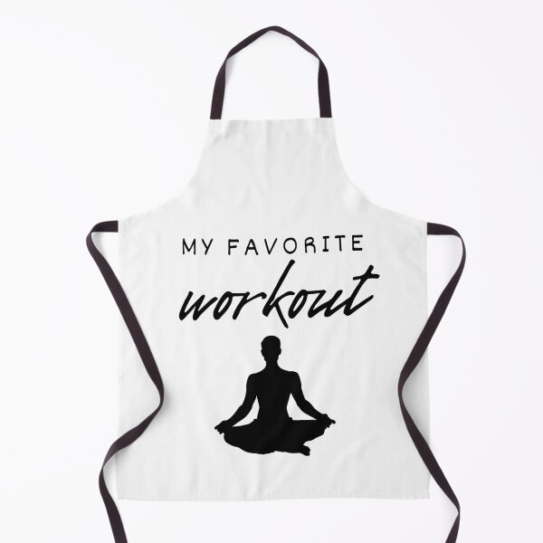 Item preview, My Favorite Workout - Yoga Sitting Man designed and sold by Ghoof-Wear.