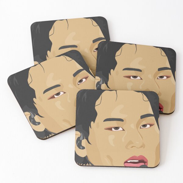 Item preview, Pop art Joohoney in orange, stage presence designed and sold by PhineasSpoon.