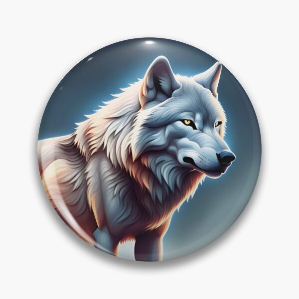 Artikelvorschau, Einsamer Wolf verschneite Landschaft entworfen und verkauft von Astralia.