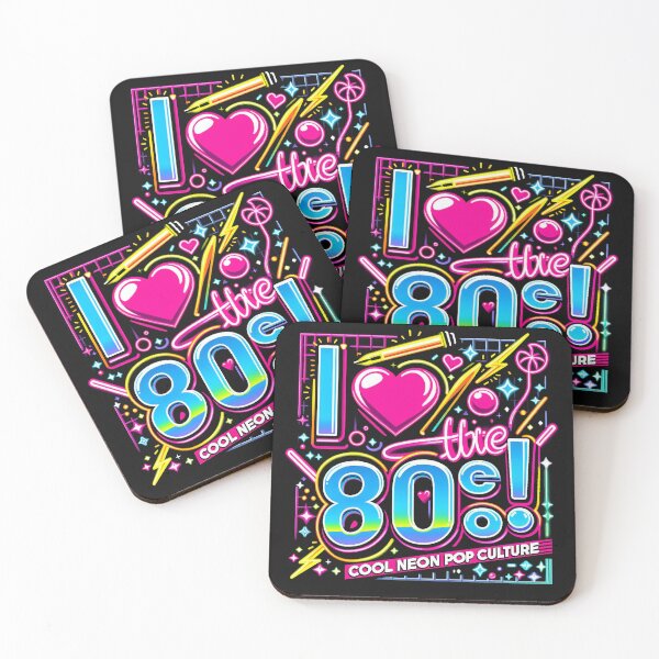 Item preview, I love the 80s! Cool Neon Pop Culture designed and sold by Tamer ⭐⭐⭐⭐⭐.