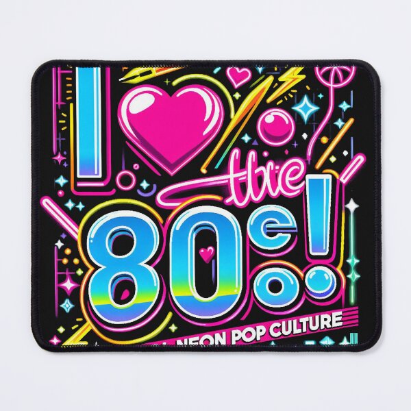 Item preview, I love the 80s! Cool Neon Pop Culture designed and sold by Tamer ⭐⭐⭐⭐⭐.