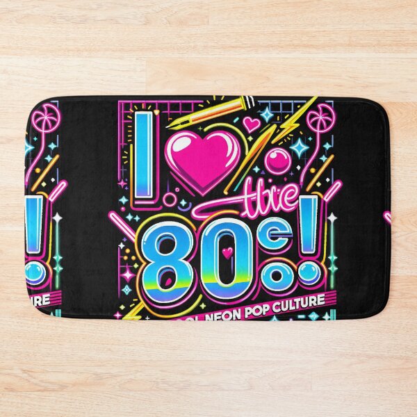 Item preview, I love the 80s! Cool Neon Pop Culture designed and sold by Tamer ⭐⭐⭐⭐⭐.