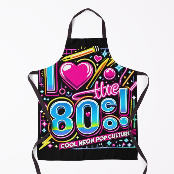 Item preview, I love the 80s! Cool Neon Pop Culture designed and sold by Tamer ⭐⭐⭐⭐⭐.