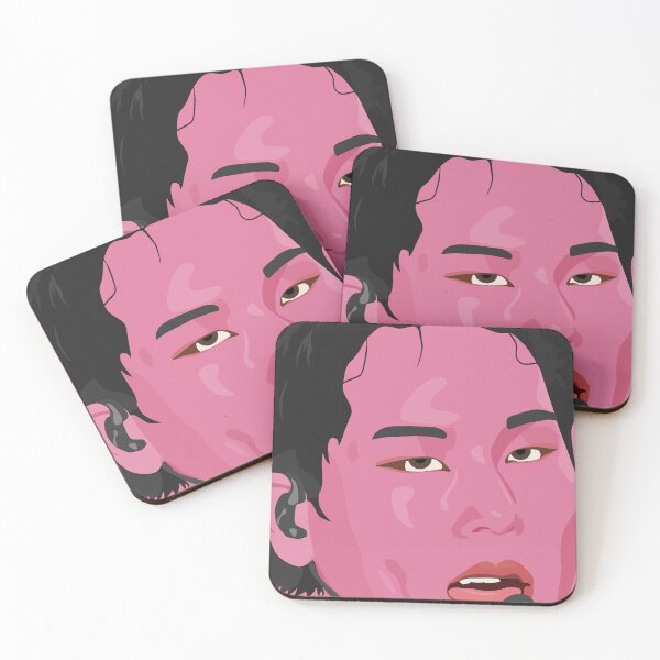 Item preview, Pop art Joohoney in pink, stage presence designed and sold by PhineasSpoon.