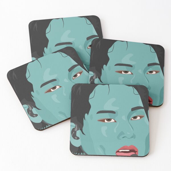 Item preview, Pop art Joohoney in teal, stage presence designed and sold by PhineasSpoon.