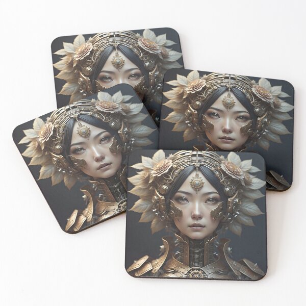 Item preview, Robotic Steampunk Woman designed and sold by JustInspireMe.