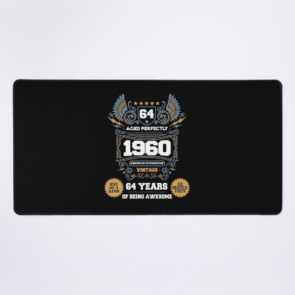 Item preview, Aged Perfectly Awesome Since 1960 Legend, Limited Edition, 64th Birthday, Assembled to perfection, Legend is Born, 64 years of being awesome designed and sold by DjenShop.
