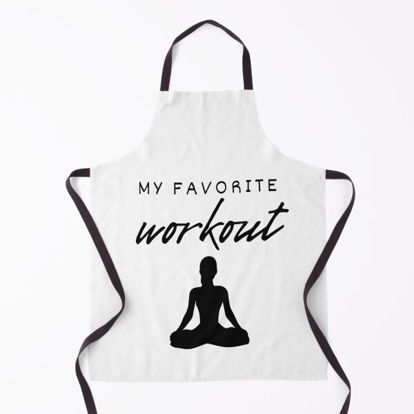 Item preview, My Favorite Workout - Yoga Sitting Woman designed and sold by Ghoof-Wear.