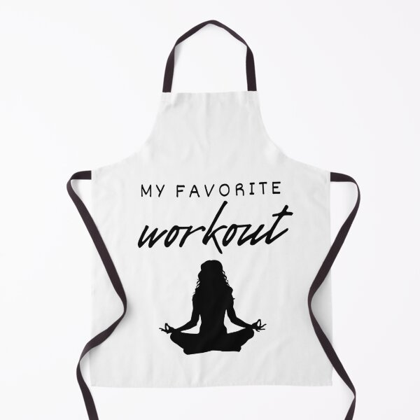 Item preview, My Favorite Workout - Yoga Sitting Woman designed and sold by Ghoof-Wear.