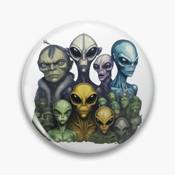 Item preview, Galactic Gathering - Alien Ensemble Artwork designed and sold by Designowner.
