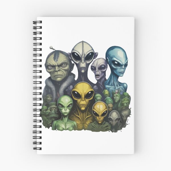 Item preview, Galactic Gathering - Alien Ensemble Artwork designed and sold by Designowner.