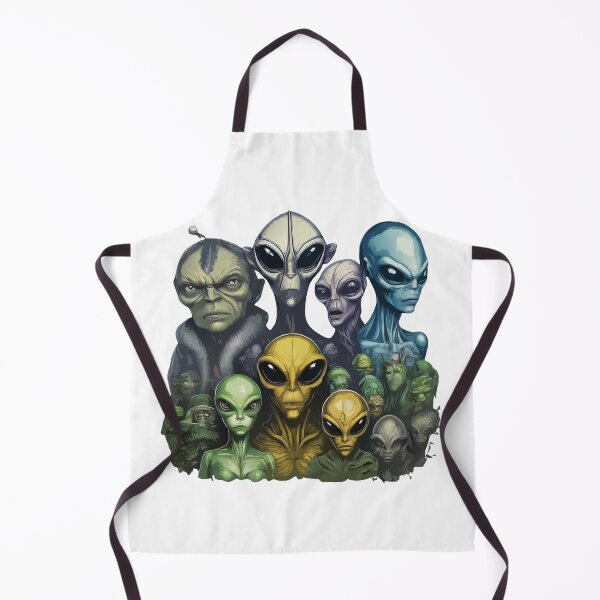 Item preview, Galactic Gathering - Alien Ensemble Artwork designed and sold by Designowner.