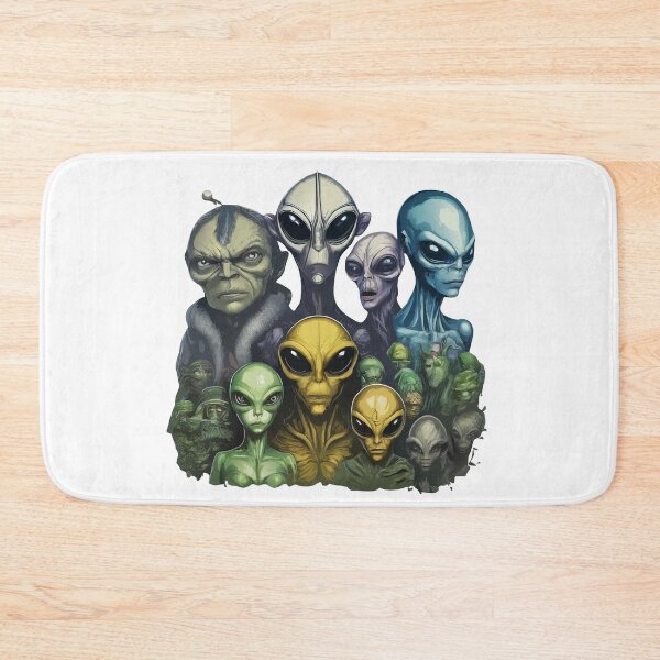 Item preview, Galactic Gathering - Alien Ensemble Artwork designed and sold by Designowner.