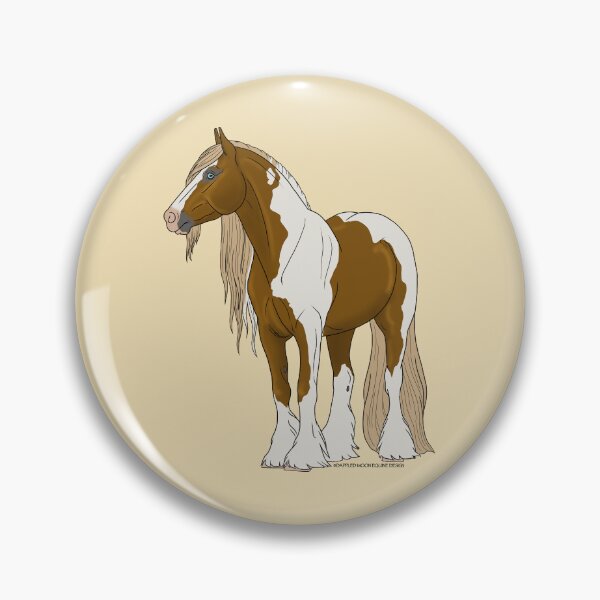 Item preview, Sorrel Tobiano Gypsy Vanner Horse designed and sold by DappledMoon.
