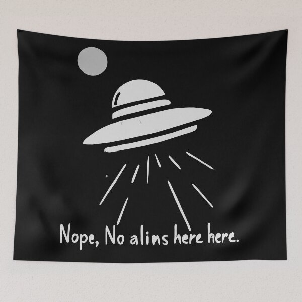 Item preview, No Aliens Here designed and sold by Designowner.