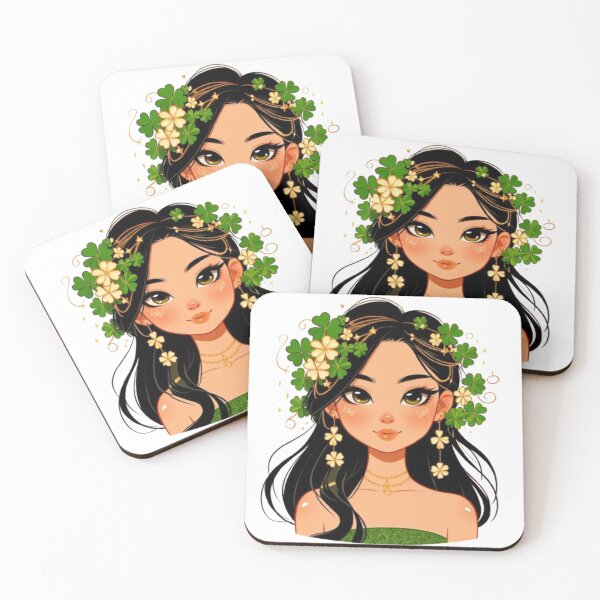 Item preview, Floral Elegance: St. Patty's Day designed and sold by LyssasMindArt.