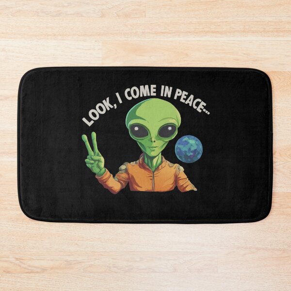 Item preview, Peaceful Alien Encounter - Galactic Visitor designed and sold by Designowner.