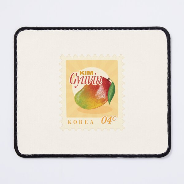 Item preview, Kim Gyuvin Mango Letter Stamp - ZEROBASEONE designed and sold by dreammindnight.