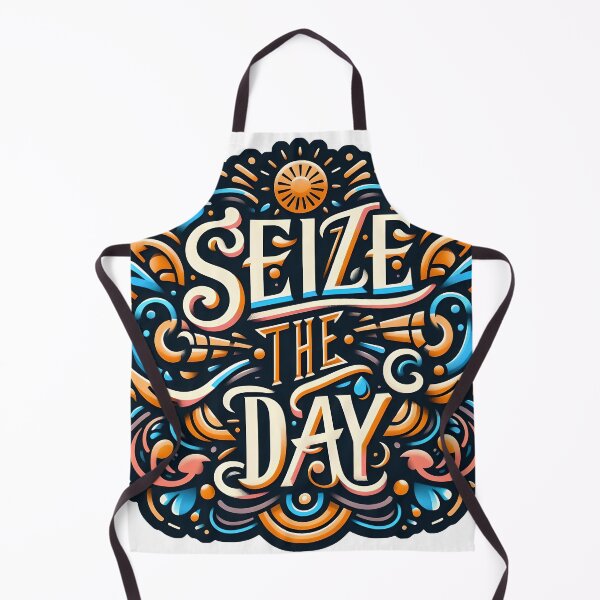 Item preview, Seize the day, typography designed and sold by maxmaj.