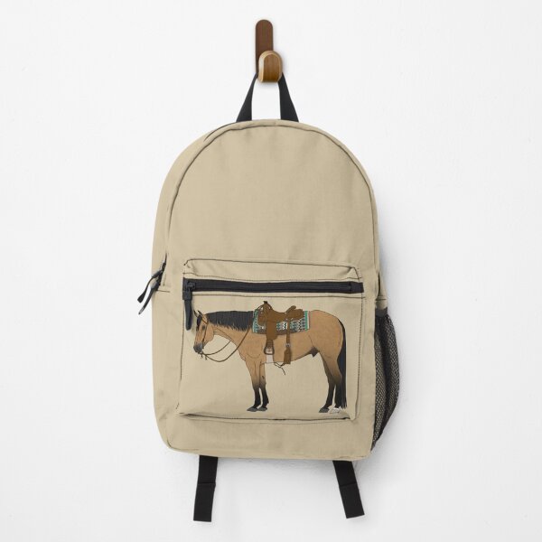 Item preview, Buckskin Quarter Horse in Western Tack designed and sold by DappledMoon.