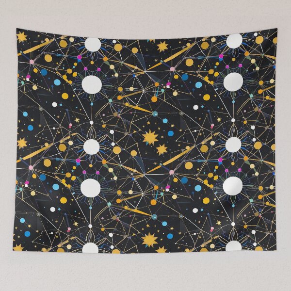 Item preview, Dark Constellation Symphony designed and sold by purrfect pattern.