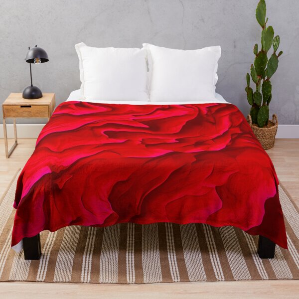 Item preview, Red swirls abstract art designed and sold by Fantacaroo Designs.