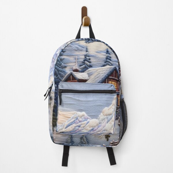Item preview, Ski Lodge In The Swiss Alps designed and sold by NDMDesignStudio.