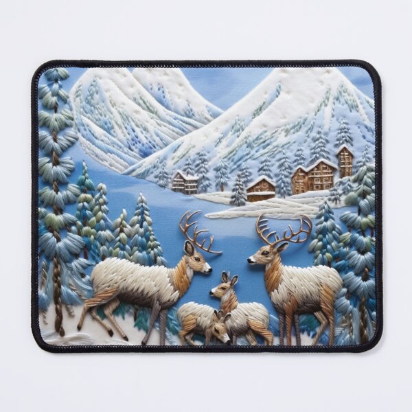 Item preview, Swiss Lodge In The Alps designed and sold by NDMDesignStudio.