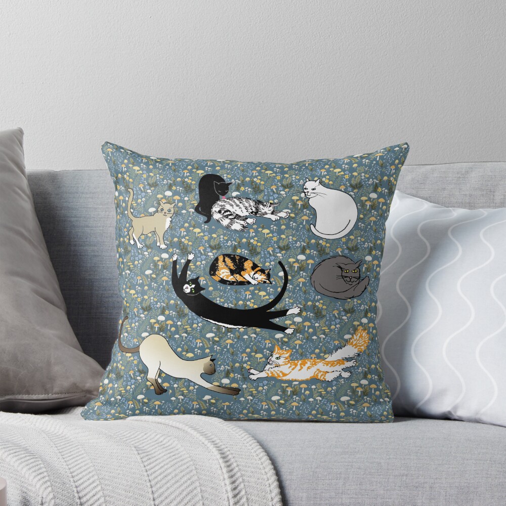 Item preview, Throw Pillow designed and sold by Suzebilia.