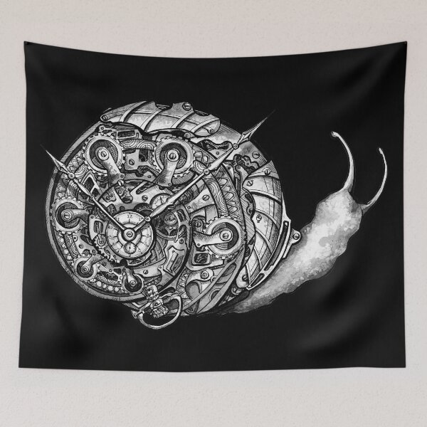 Item preview, Clock Wise Gastropod designed and sold by ArtsyCzech.