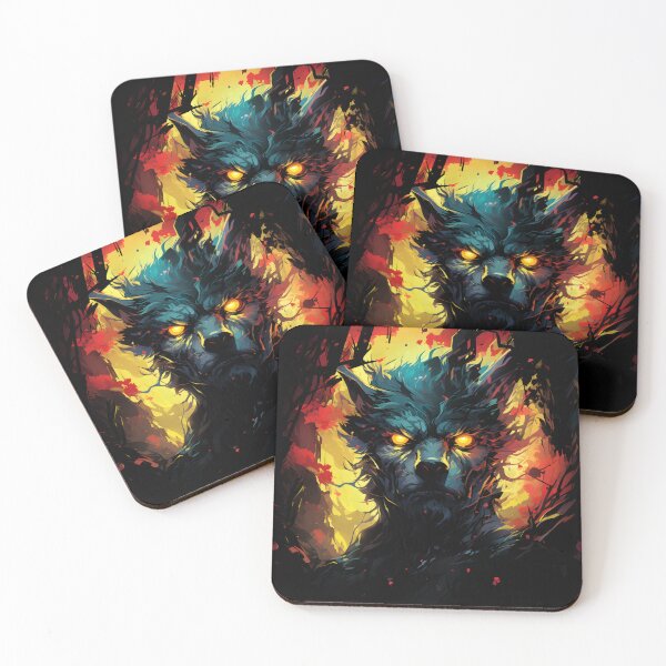 Item preview, Nocturnal Revenge Wolfman designed and sold by Spookyashell.