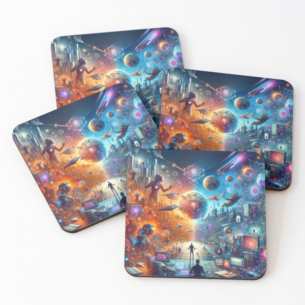 Artikelvorschau, Von Metaverse inspiriertes Design entworfen und verkauft von GPrint001.
